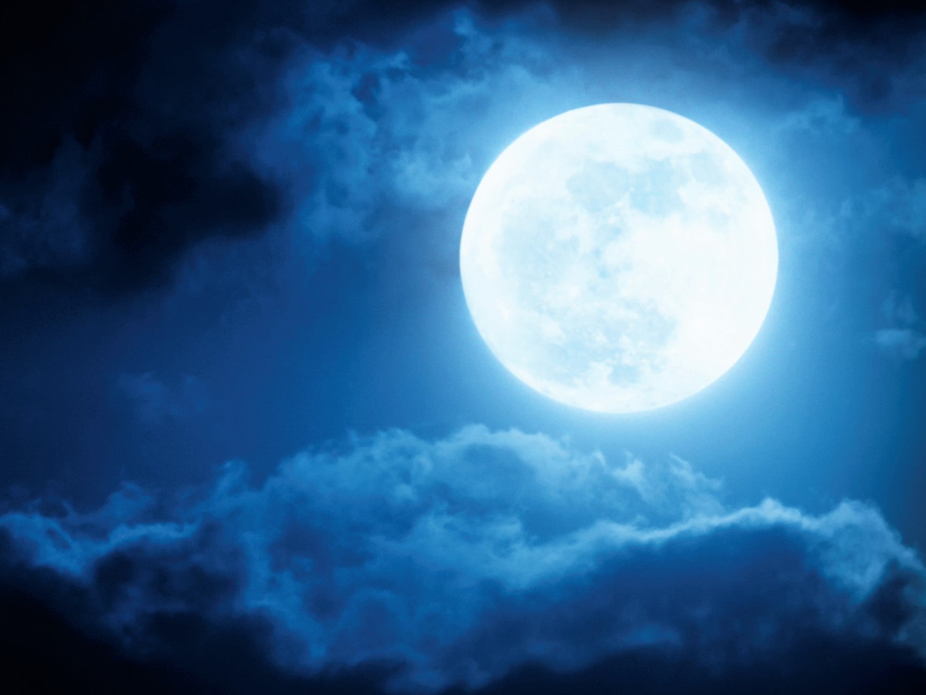 December’s full moon is known as the Cold Moon and Wolf Moon