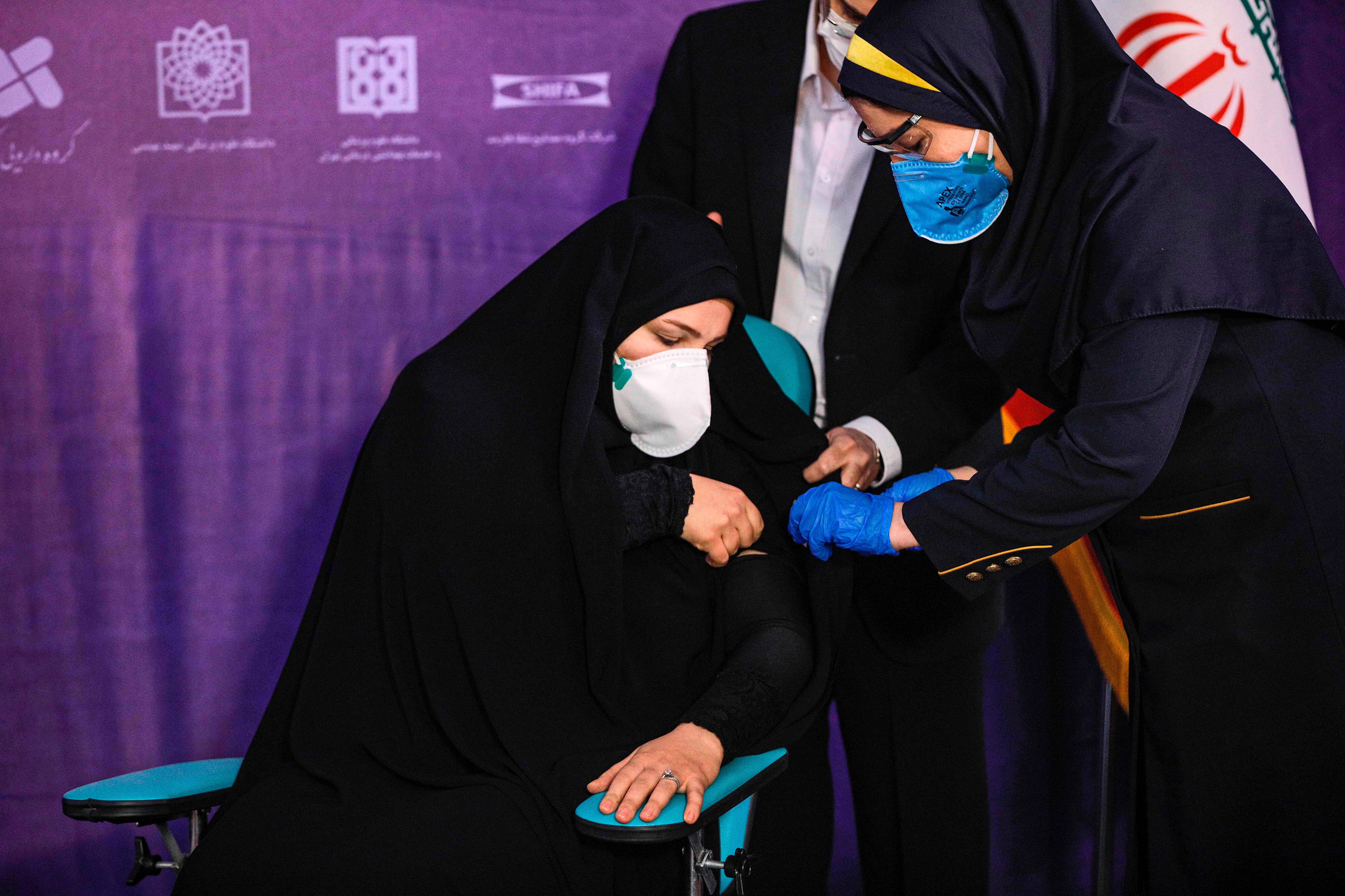 Iran begins human trials of its homegrown Covid vaccine