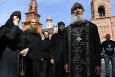 Coronavirus-denying Russian monk detained by police