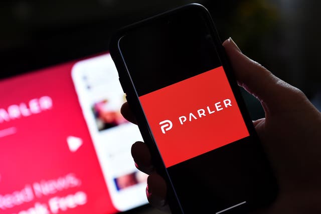 The former deputy said that he closed the Parler account after he noticed suspicious activity on his email