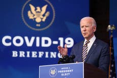 Biden slams Trump team’s Covid-19 vaccine deployment as too slow