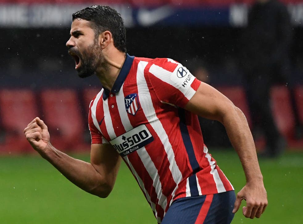 <p>Costa disputó 125 partidos en dos períodos con los colchoneros.</p>