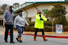 Final push to turn out voters in Georgia Senate runoff