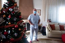 Greek nurse erects ICU at home to treat relatives with virus