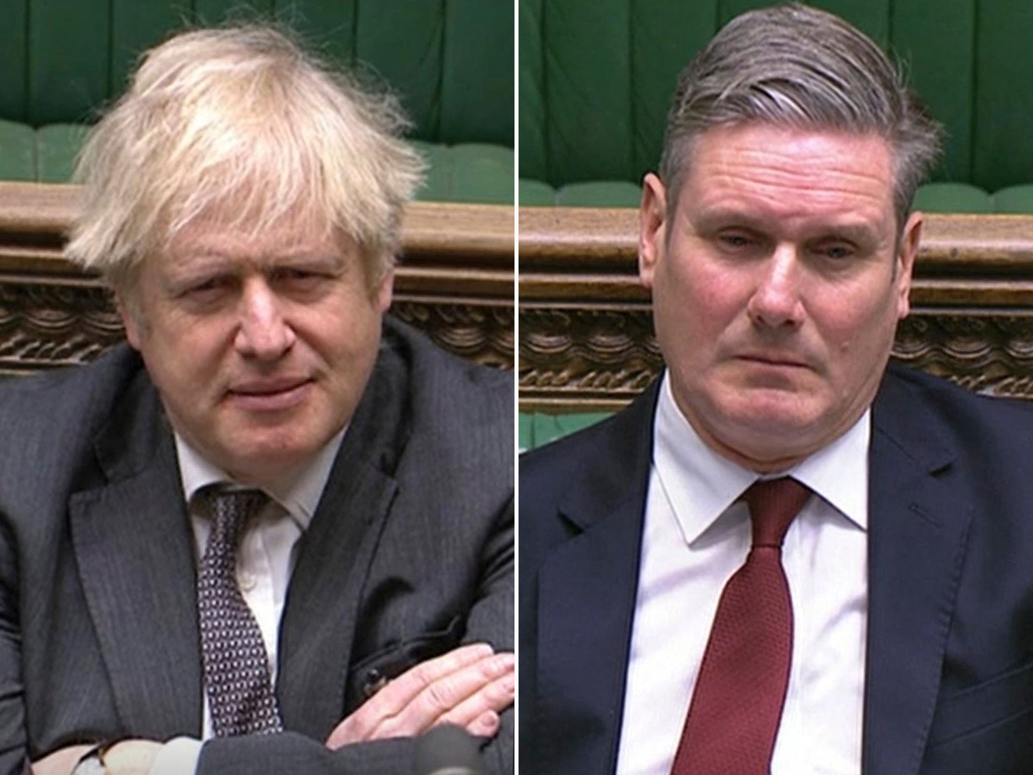 Boris Johnson has faced criticism over his Brexit deal, while Keir Starmer has faced calls to push for voter reform