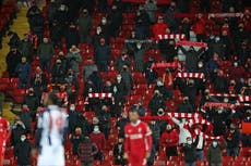 Liverpool and Everton banned from having fans at games