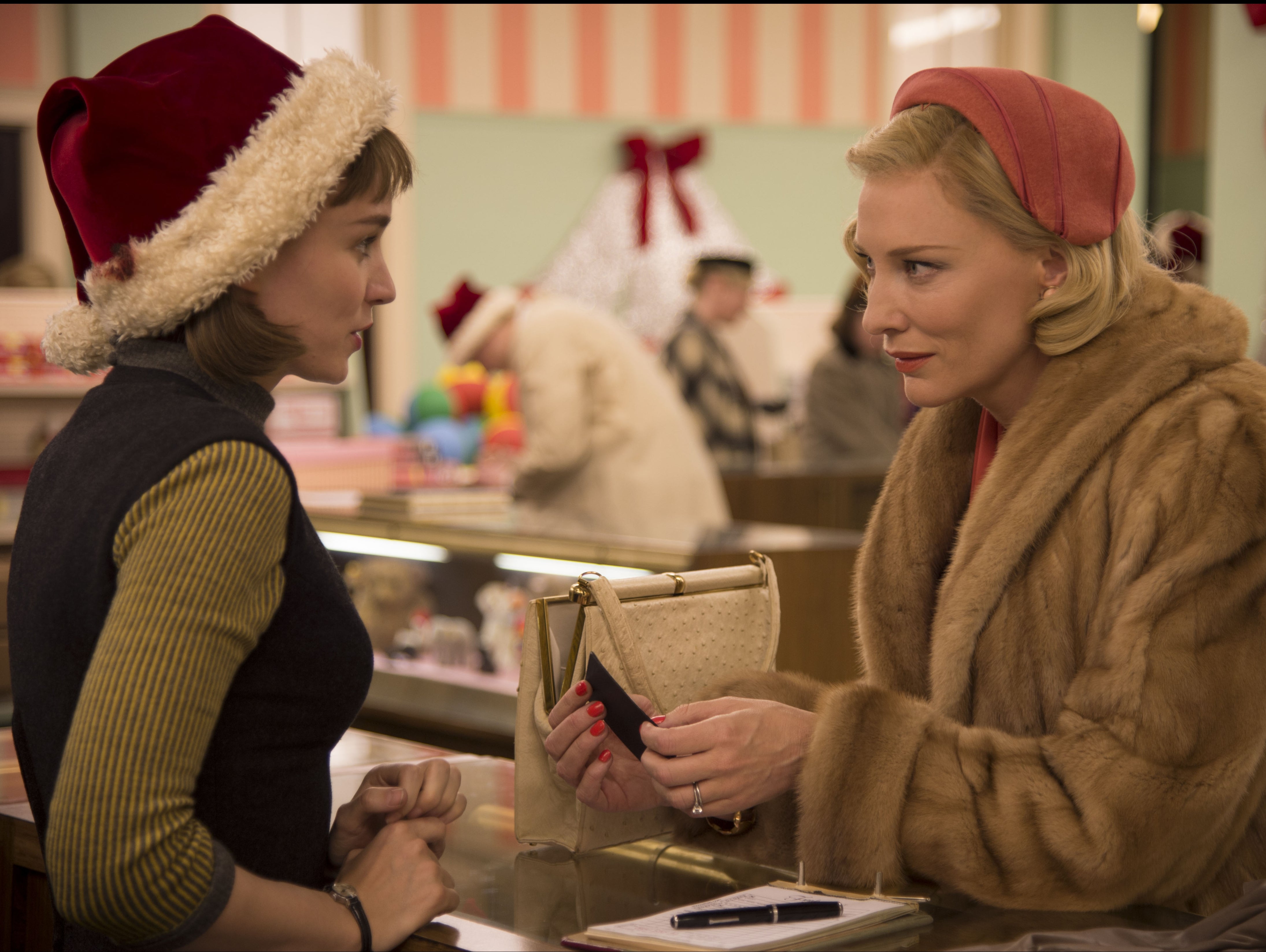 Rooney Mara and Cate Blanchett in ‘Carol’