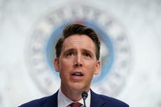 The Latest: Hawley defends rationale for contesting election