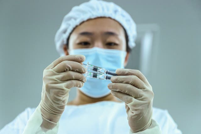 Virus Outbreak China Vaccine Development