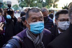 Hong Kong media tycoon in court as prosecutors appeal bail