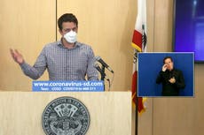 High LA virus deaths, more contagious variant hit California
