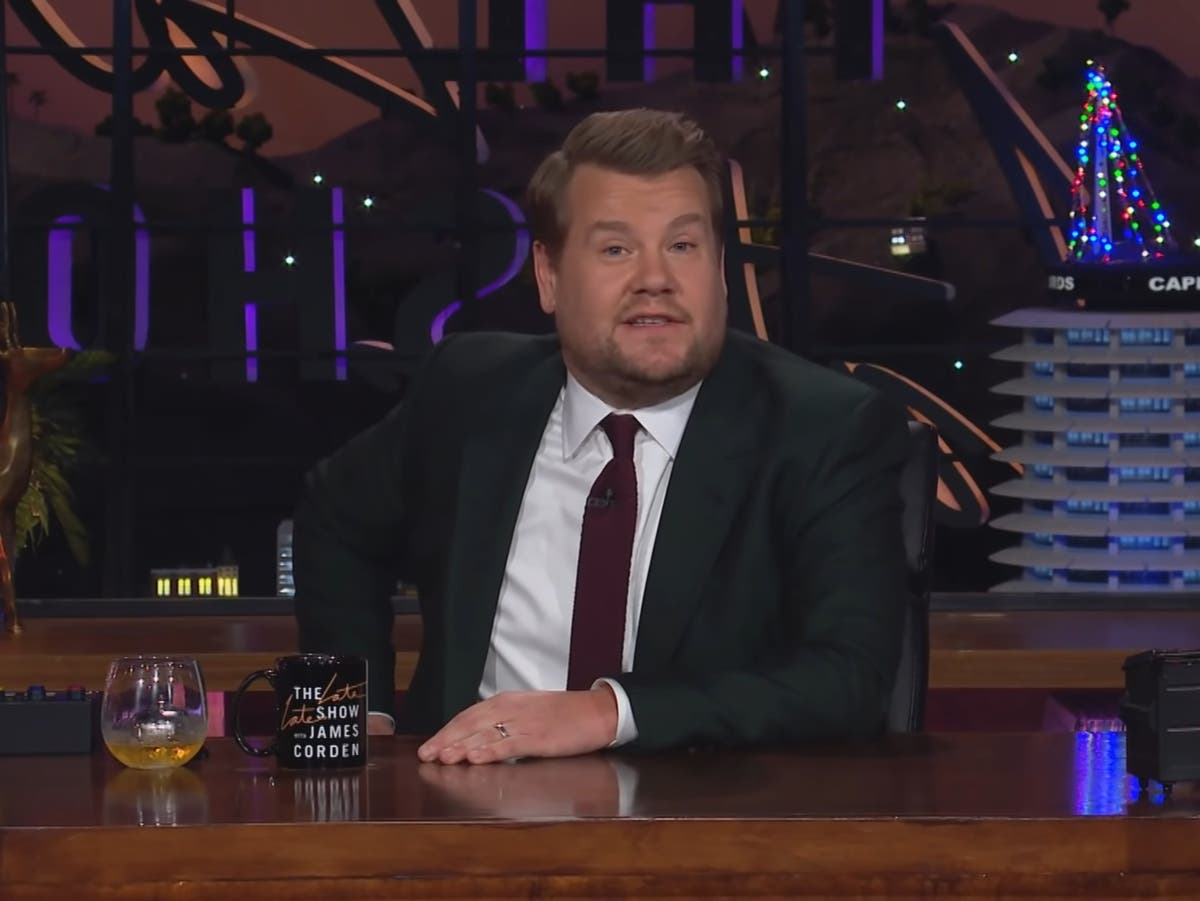 James Corden suggests he may quit US talk show when his contract runs out because he is ‘homesick’