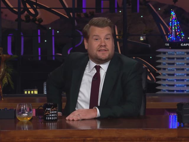 James Corden on The Late Late Show