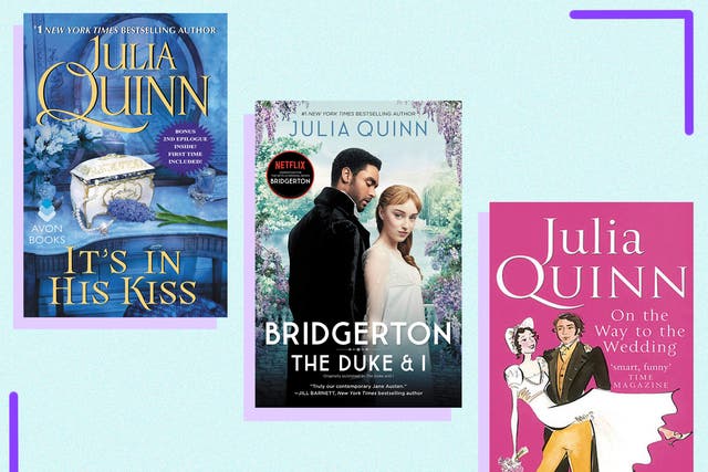 <p>Estas son las novelas románticas históricas que inspiraron el exitoso drama, comenzando con 'El duque y yo' de Julia Quinn.</p>