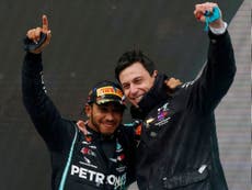Lewis Hamilton: UK should be ‘very proud’ of ‘champion and ambassador’ F1 star, says Toto Wolff