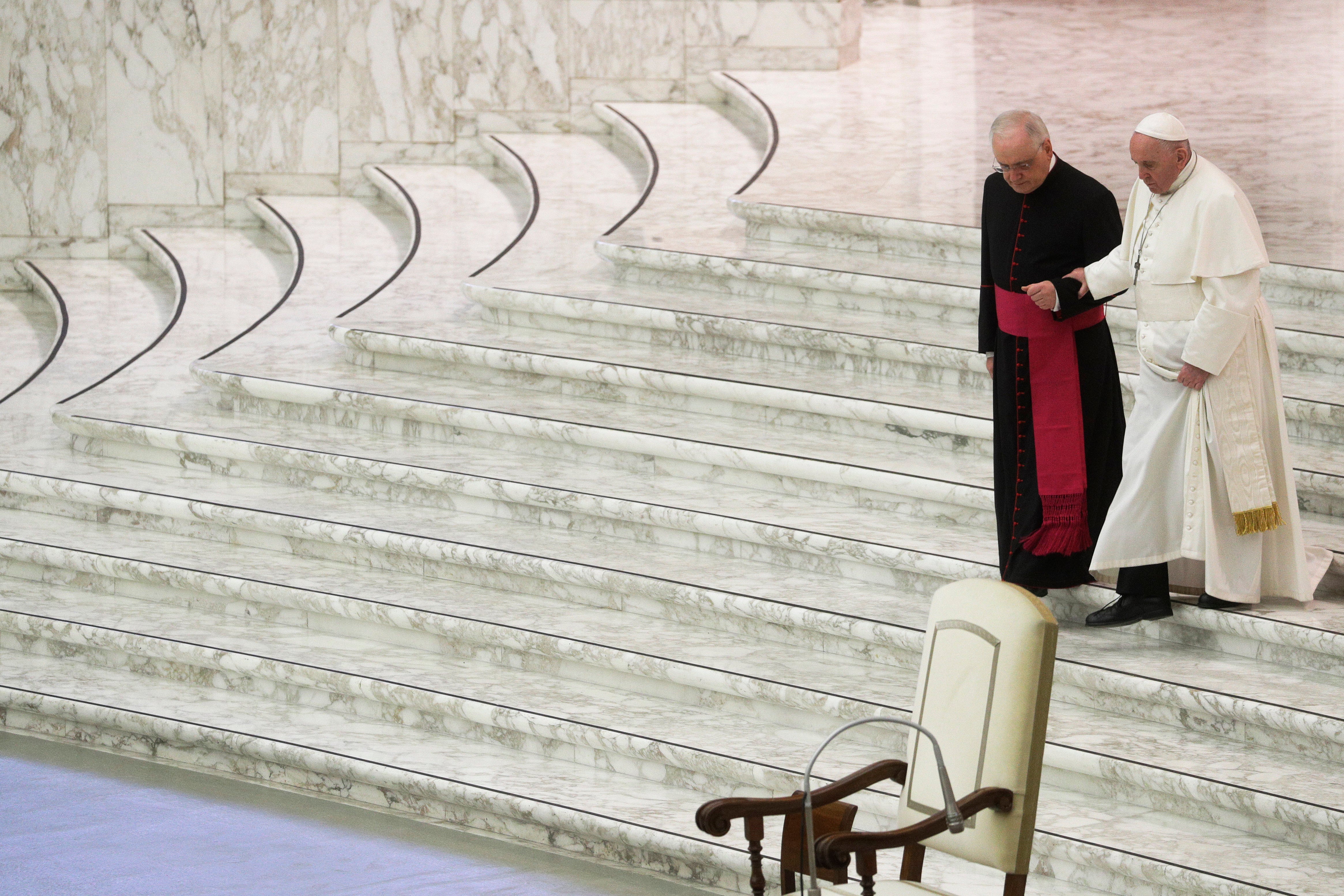 Vatican Pope Back Problem