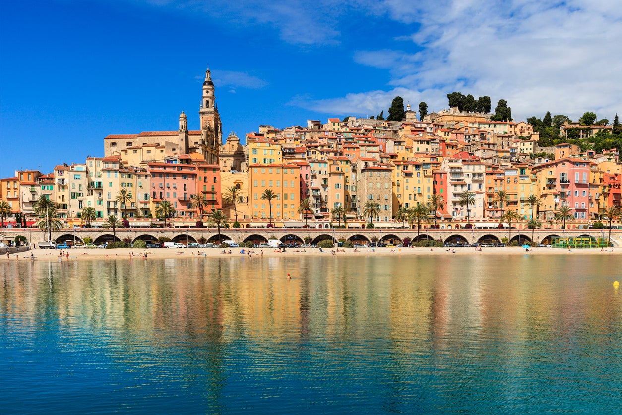 Menton, the last stop before Italy