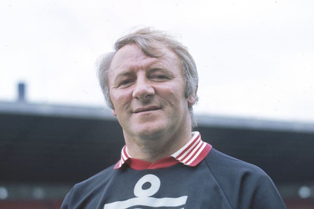Tommy Docherty pictured during Manchester United’s 1976/77 season