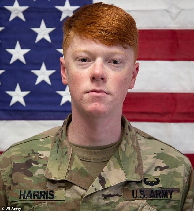 US Army Corporal Hayden Harris, who was killed and left in a snowbank in Northern New Jersey.