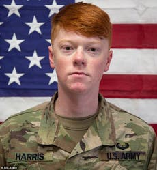 US soldier and 16-year-old charged in the murder of US Army Corporal Hayden Harris 
