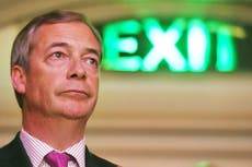 Nigel Farage ‘quits politics’ after resigning as Reform UK party leader