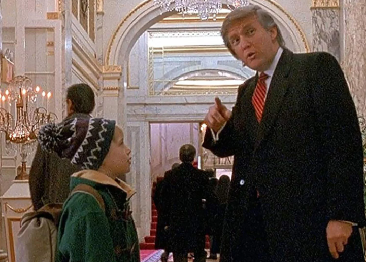 How many movies has Donald Trump been in?