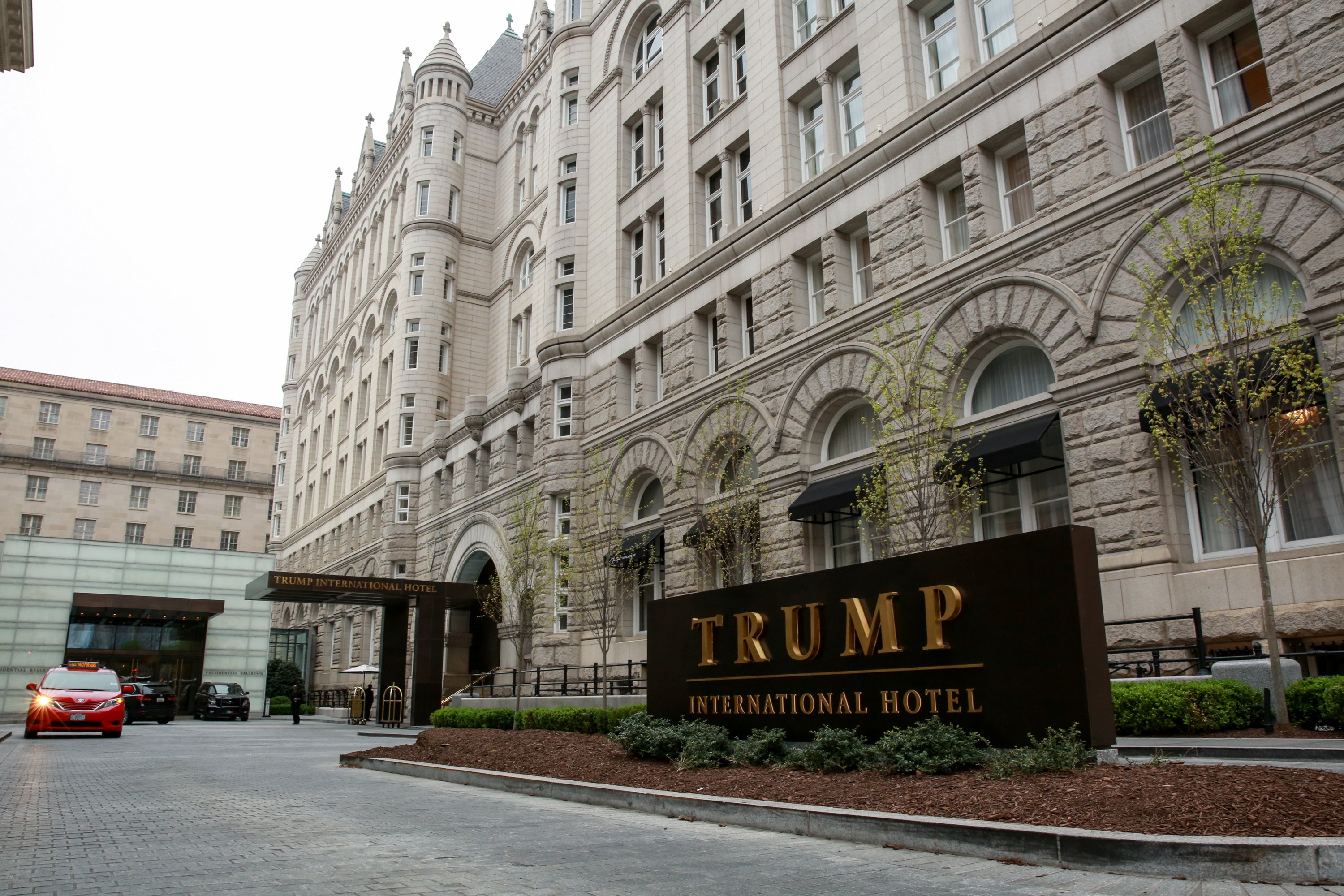 Trump International Hotel in Washington, DC had recently opened its bookings for rooms during the inauguration week