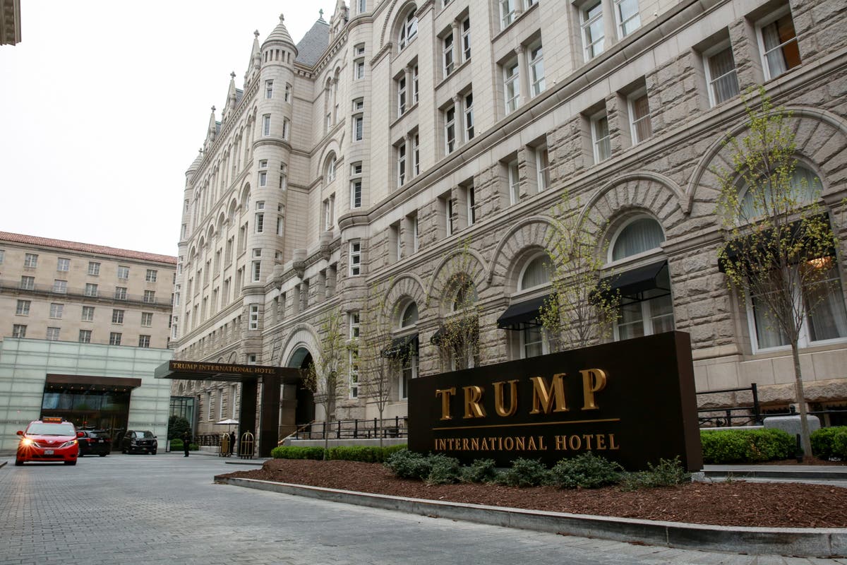 Trump hotel in DC massively hikes prices for Biden ...