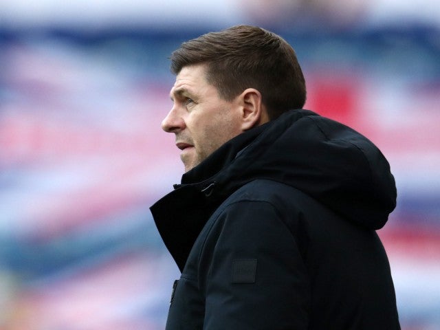 Rangers manager Steven Gerrard