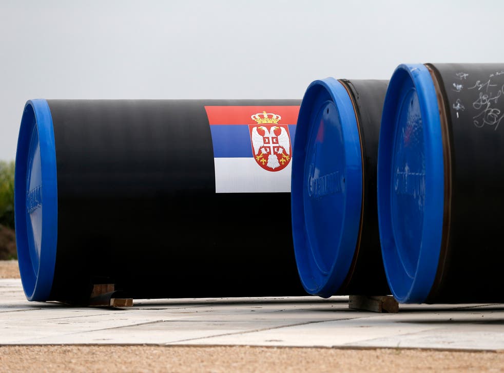 Serbia Russia Gas