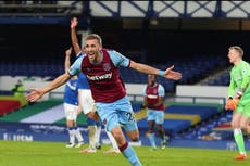 Soucek’s late West Ham winner seals Moyes’ happy return to Everton