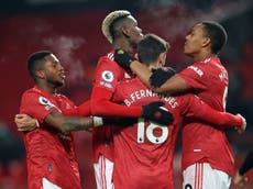 Fernandes penalty sees United edge Villa and go level at the top