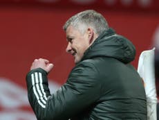 Solskjaer remains wary of title talk as United go joint top