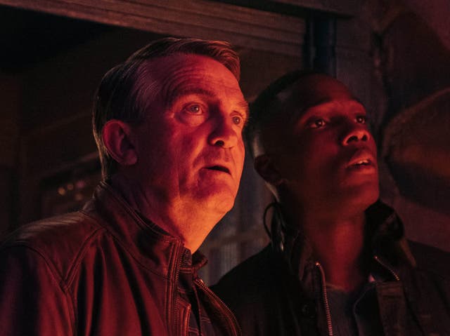 Bradley Walsh and Tosin Cole