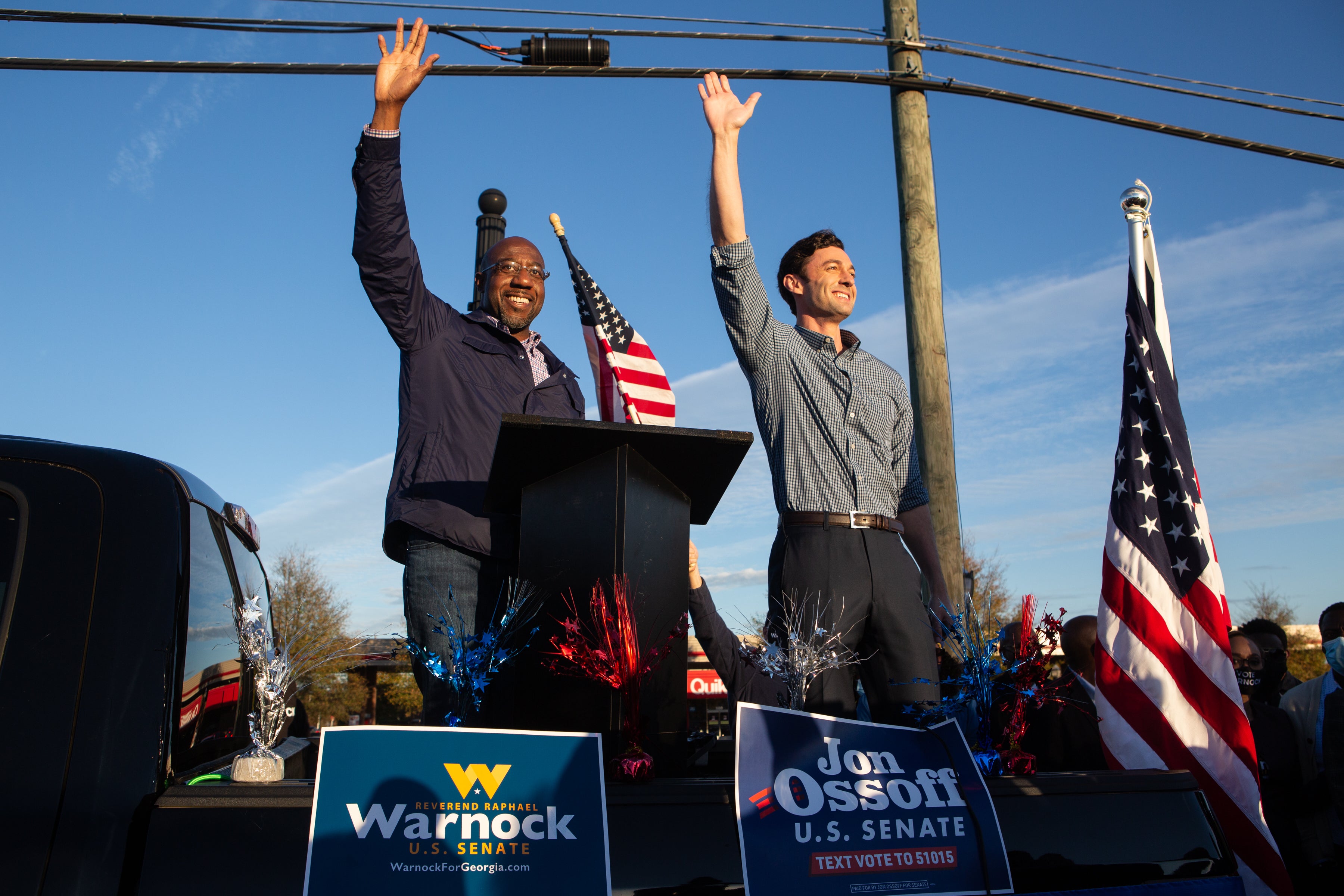 Trump calls Georgia runoff ‘illegal’ as three million vote early in worrying sign for GOP