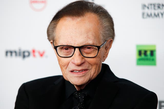 <p>Larry King moved out of ICU while hospitalized with Covid-19</p>