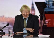 Boris Johnson again showed his struggle to strike the right balance