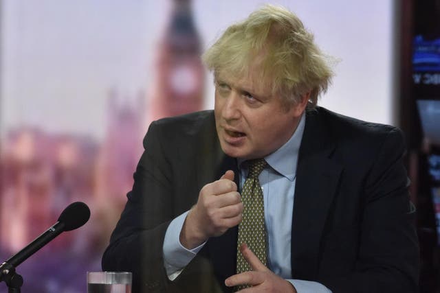 <p>Boris Johnson was grilled by Andrew Marr over his handling of the pandemic</p>