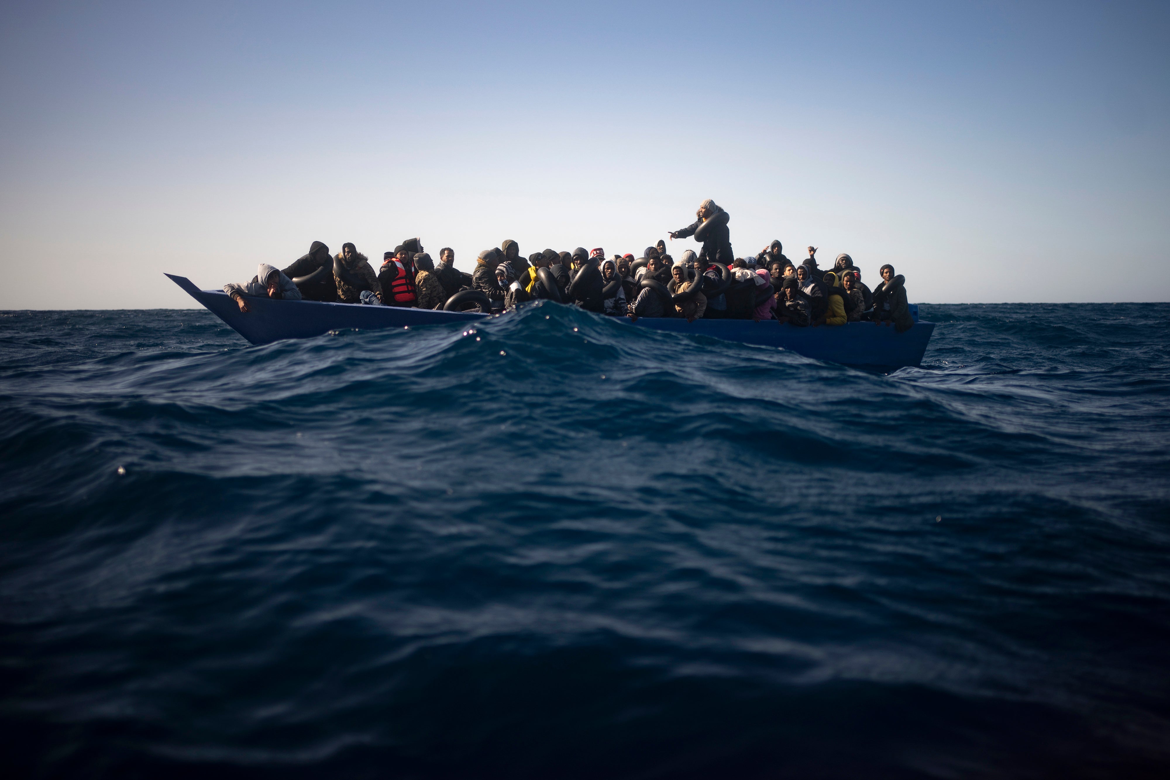Pregnant woman and six babies among 265 migrants rescued in Mediterranean