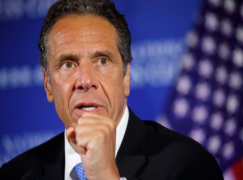 <p>El gobernador del estado de Nueva York Andrew Cuomo en Washington, el 27 de mayo del 2020. </p>