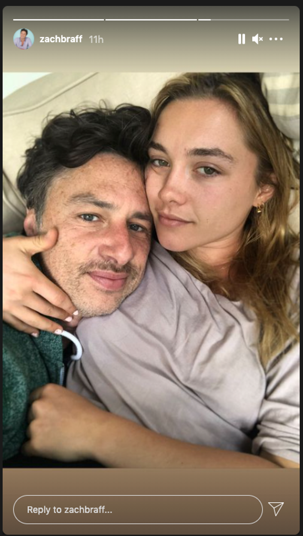 Zach Braff says it is a ‘pleasure to know’ Florence Pugh in birthday tribute on Instagram