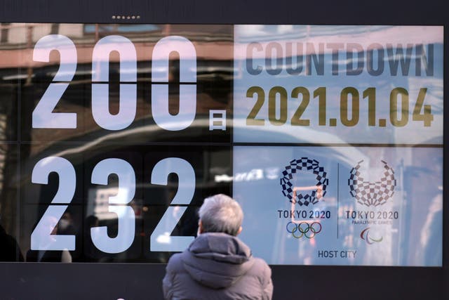APTOPIX Olympics Tokyo 200 Days