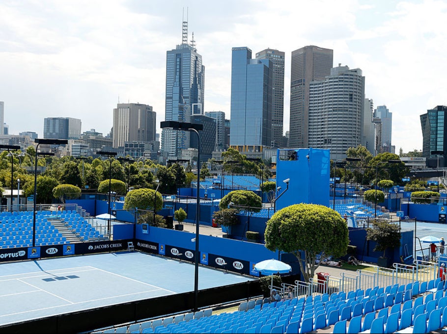 The Australian Open is scheduled to begin on 8 February