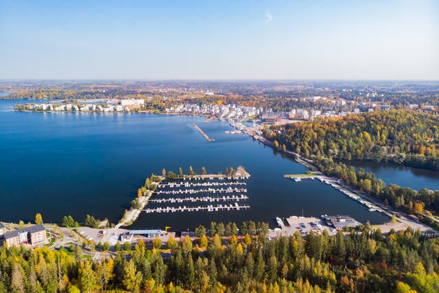 Lahti is surrounded by nature