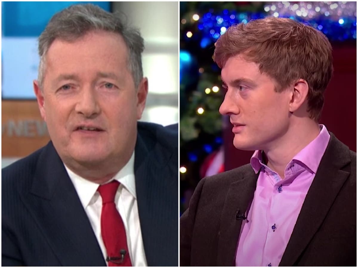 Piers Morgan calls James Acaster a ‘pasty-faced weasel’ after comedian told Lorraine Kelly to ‘go f*** yourself’