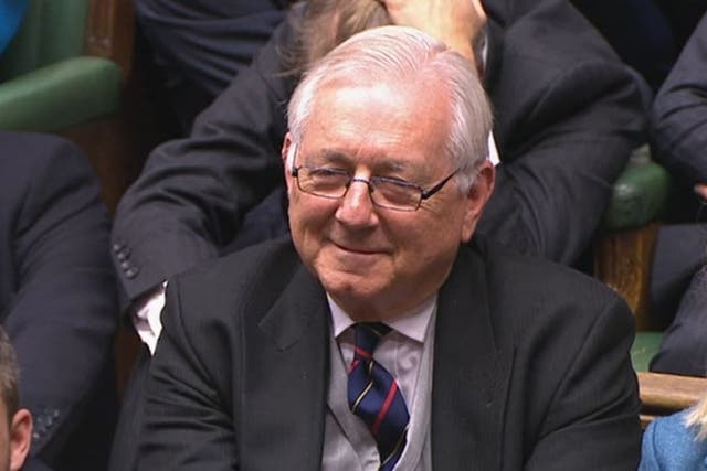 <p>Sir Peter Bottomley has served as a Conservative MP since 1975</p>