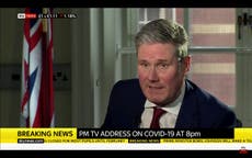 Starmer urges PM to close all schools in England 