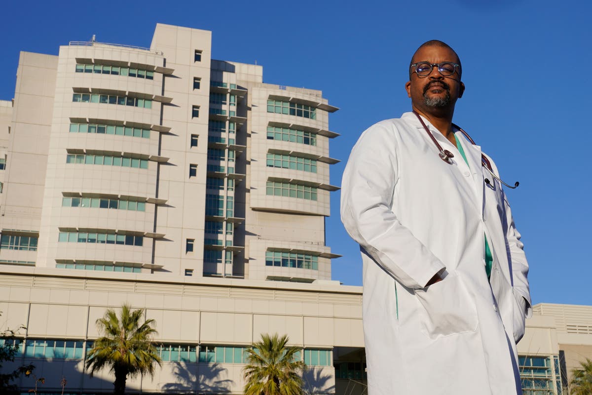 Black California surgeon 'walks the walk' on virus vaccine