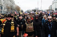Proud Boys leader arrested in Washington DC ahead of election protests