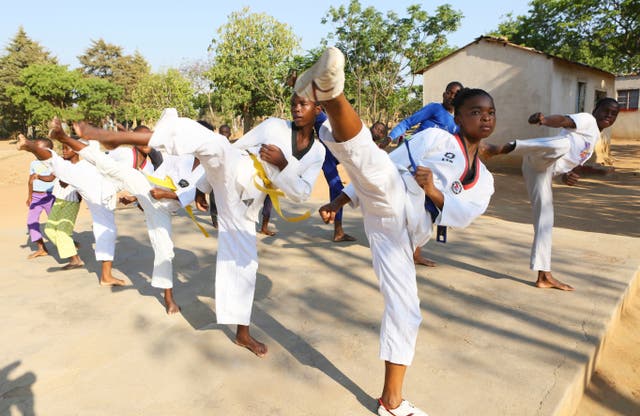 Zimbabwe Taekwondo Girls